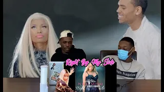 Nicki Minaj - Right By My Side (Explicit) ft. Chris Brown Reaction!!! (CHRIS BROWN CANT SING???!!!)