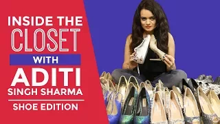 Inside the wardrobe with Aditi Singh Sharma - Shoe Edition | S01E11 | Pinkvilla | Fashion