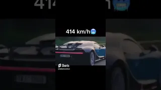 Bugatti Chiron at 414 km/h 😱🥶 #shorts #bugatti