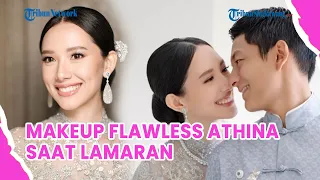 Gaya Makeup Flawless Athina Keponakan Sandiaga Uno Saat Lamaran dengan Rio Haryanto