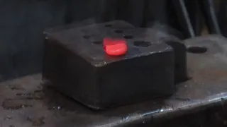 Making rivets - hand forging rivets