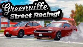 Street Racing In GREENVILLE! (GONE WRONG)