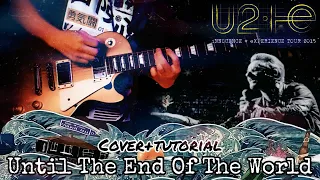 U2 - Until The End Of The World (Guitar Cover + Tutorial) Live The Sphere Backing Track Line 6 Helix