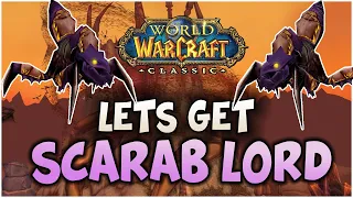 WoW Classic - Short and Easy guide to SCARAB LORD | Black Qiraji Mount [2020]