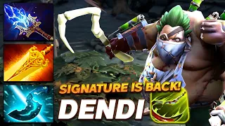 Dendi Pudge Signature is Back - Dota 2 Pro Gameplay [Watch & Learn]