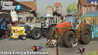 Feeding Animals, Spreading Manure, Sowing Barley│Italia Emilia│FS 22│Timelapse#6