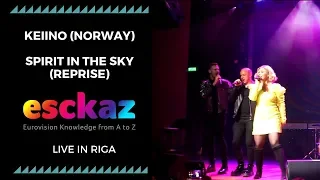 ESCKAZ in Riga: KEiiNO (Norway) - Spirit In The Sky (Reprise) (at Eurovision PreParty Riga)