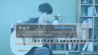Guitar TAB (Sungha Jung) The Rolling Stones - Paint It Black | Tutorial / Sheet / Lesson #iMn