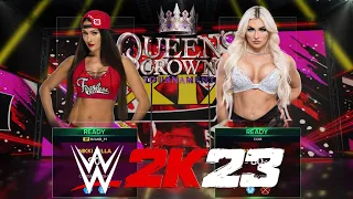 One on One Nikki Bella vs Tiffany Stratton | कौन जीतेगी निकी या टिफ़नी | WWE 2K23 PS5 Gameplay