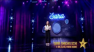 Românii au talent 2021: Semifinala 1 (prestație) – Sara Șmighelschi - roast