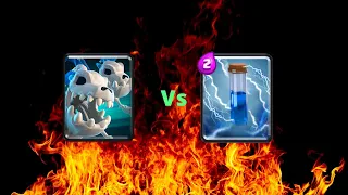 level 1 skeleton dragons vs level 15 zap