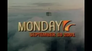 World Trade Center One Day Before 9/11 | September 10, 2001 from The Early Show