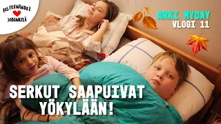 ARKIPÄIVÄ  MY DAY LAPISSA #vaihtovuosisodankylässä VLOGI 11 (english Subtitles)