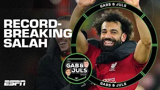Salah sets Liverpool’s Premier League scoring record! 💪 Gab & Juls react | ESPN FC