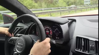 Audi R8 V10 Plus 0 - 200 km/h