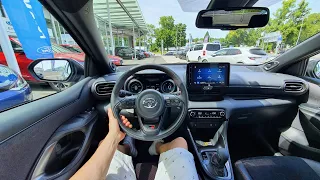 Toyota Yaris GR Sport Hybrid 2022 Test Drive POV 4K