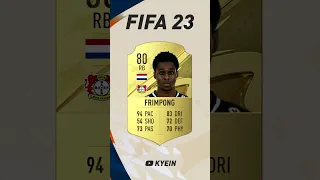 Jeremie Frimpong - FIFA Evolution (FIFA 20 - FIFA 23)