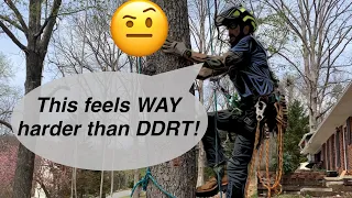 SRT and SRS: How to Climb Single Rope Technique