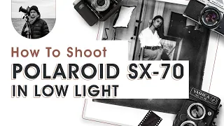 Polaroid SX-70 Low Light Indoor Portraits with Mint Flash Bar 2