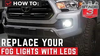 How To: Replace Tacoma Fog Lights with LED Bulbs