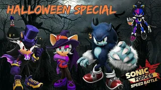 Sonic Forces Speed Battle | Vampire Shadow | Witch Rouge | Reaper Metal Sonic | Werehog | GameplayHD