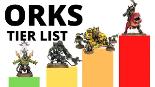 Orks Units Tier List in 10th Edition Warhammer 40K - Strongest and Weakest Datasheets?