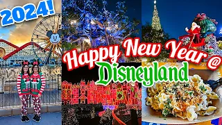 HAPPY NEW YEAR DISNEYLAND VLOG 🎉 Festival of Holidays, Christmas Parade & Adventureland Tree House