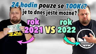 Dá se v téhle době ještě přežít 24 HODIN se 100 Kč? Ukážu vám stejný nákup kdysi a dnes!