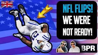 🇺🇸 FIRST TIME REACTING to NFL Most Athletic Plays - A Very British REACTION!