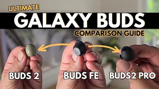 Galaxy Buds FE vs Buds2 vs Buds2 Pro - IT'S NOT OBVIOUS