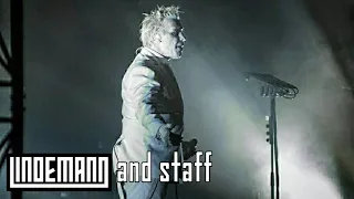 LINDEMANN - Till thank the staff (Moscow)