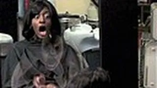 'Ghost' In The Mirror Scare Prank At Hair Salon !!!