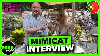 MIMICAT - Ai Coração (INTERVIEW) // Madrid PrePartyES 2023 // Portugal Eurovision 2023