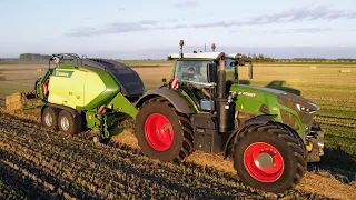 Stro persen 2023 | Loonbedrijf Bouwman | Fendt + Krone | Straw baling | Harvest |