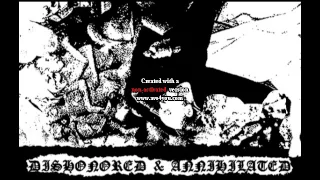 Ruach Raah + Entsetzlich - Dishonored & Annihilated (Split) 2015