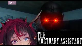 IRyS gets scared when playing The Mortuary Assistant