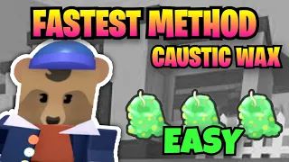 How to Get Caustic Wax in Bee swarm Simulator [BEST METHOD] Get the fast ll All tips and tricks