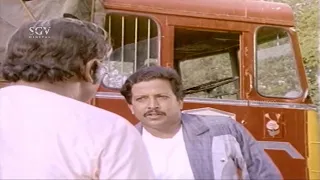 Vajramuni Shocked By Seeing Brilliancy Of Dr. Vishnuvardhan | Kathanayaka Kannada Movie Scene