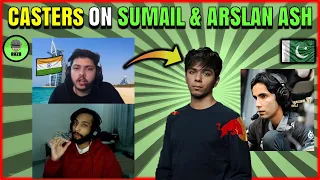 INDIAN CASTERS ON SUMAIL & ARSLAN ASH 💚