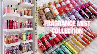 HUGE BATH & BODY WORKS + VICTORIAS SECRET FRAGRANCE MIST COLLECTION & HOW I ORGANIZE