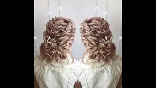 Свадебная причёска. Причёска на выпускной. Быстрая причёска. Юлия Красота. Hair. Обучение причёскам