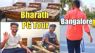 Bharath PG Tour 2023 | PG at Manyata Tech Park Bangalore | Best Telugu PG for Boys | Genuine Review