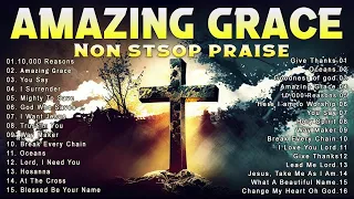 Amazing Grace. Best 200 Worship Song of Gratitude and Praise for God's Blessings2024#