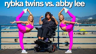 Dance Moms ABBY LEE VS RYBKA TWINS Insane Acro Photo Challenge