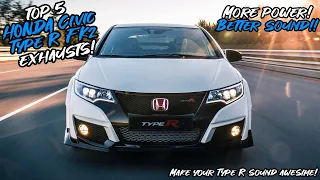 Top 5 Honda Civic Type R FK2 Exhausts 2022!
