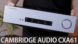 Cambridge Audio CXA61 stereo amplifier review - Hidden Best Buy?