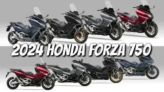 2024 HONDA FORZA 750 NEW COLOR OPTIONS