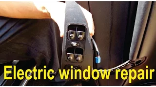 How to repair an electric window controller (Mercedes Benz W203)