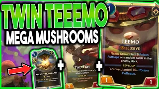 TALIYAH TURNS TEEMO INTO A TWIN WITH A RIDICULOUS AMOUNT OF SHROOMS! - Legends of Runeterra