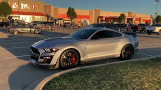 2022 Shelby GT500:Brittany Blue Metallic Heritage Edition Walk Around and Drive Away